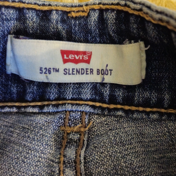 Levi's 526 Slender Boot Cut 12M - Picture 7 of 8